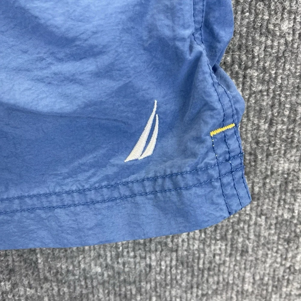 Nautica Swim Trunks Men's Large Blue Board Shorts‎ Beach Summer